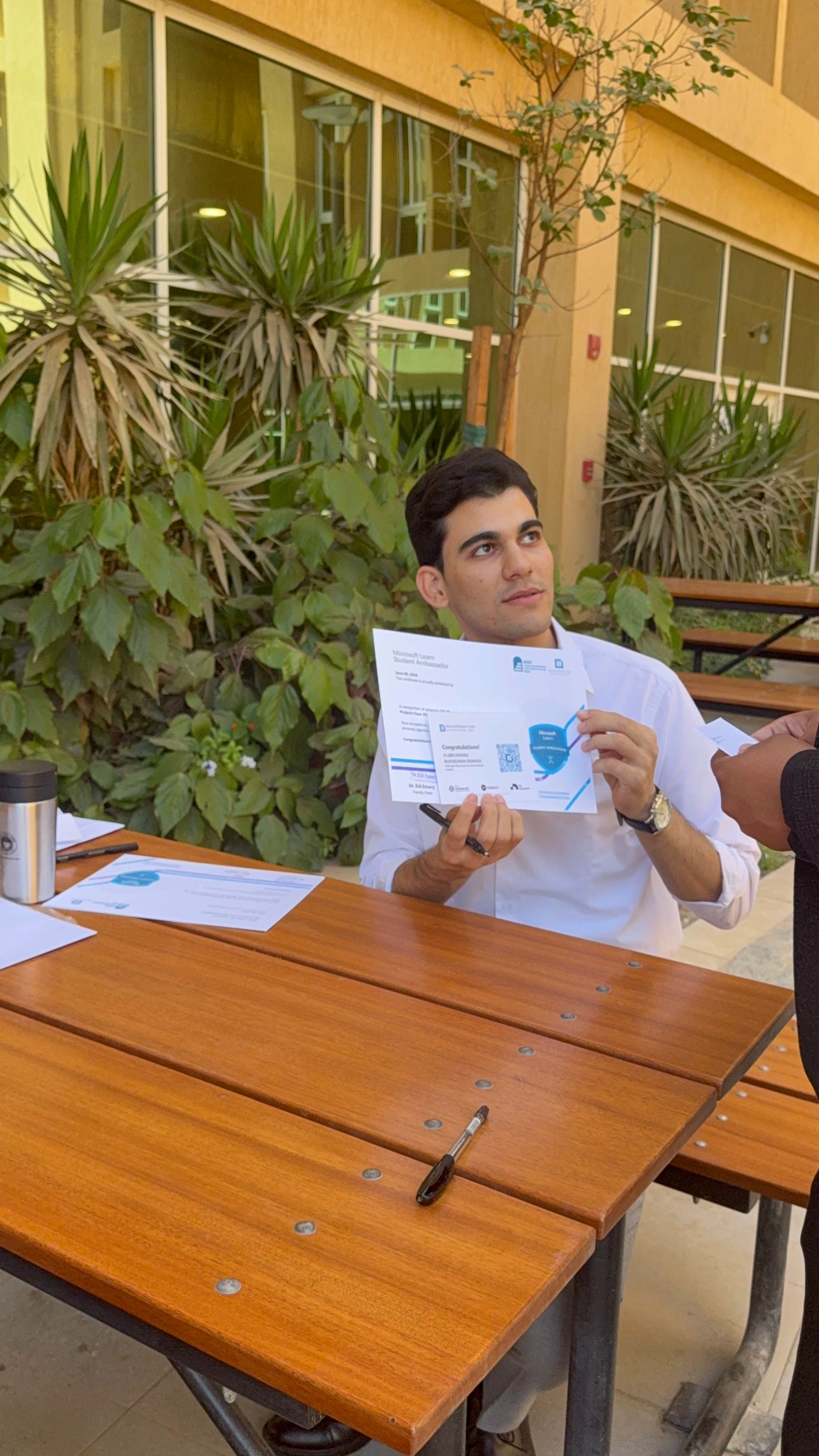 AOU Expo 2026: Moaz working