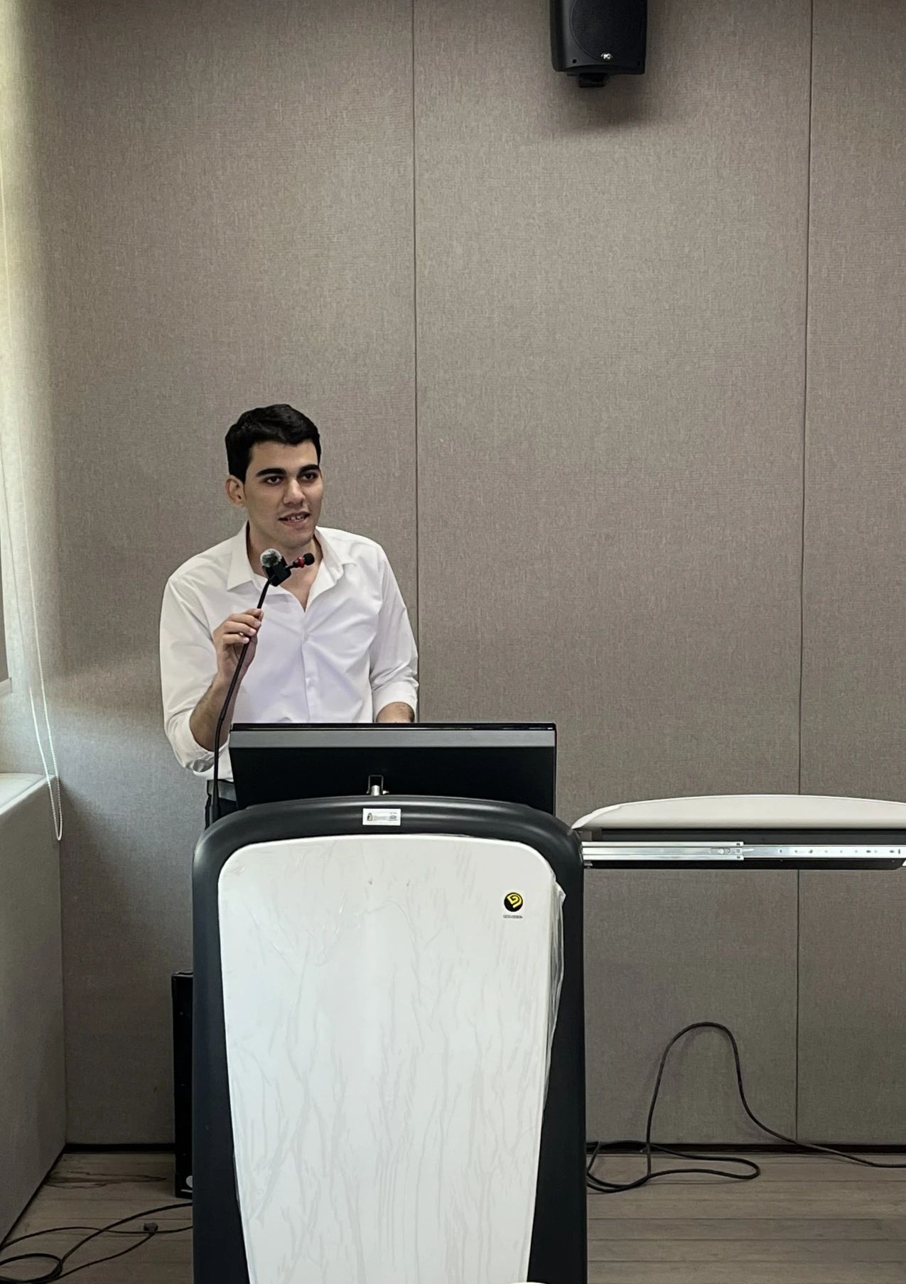 AOU Research Day 2026: Moaz speaking