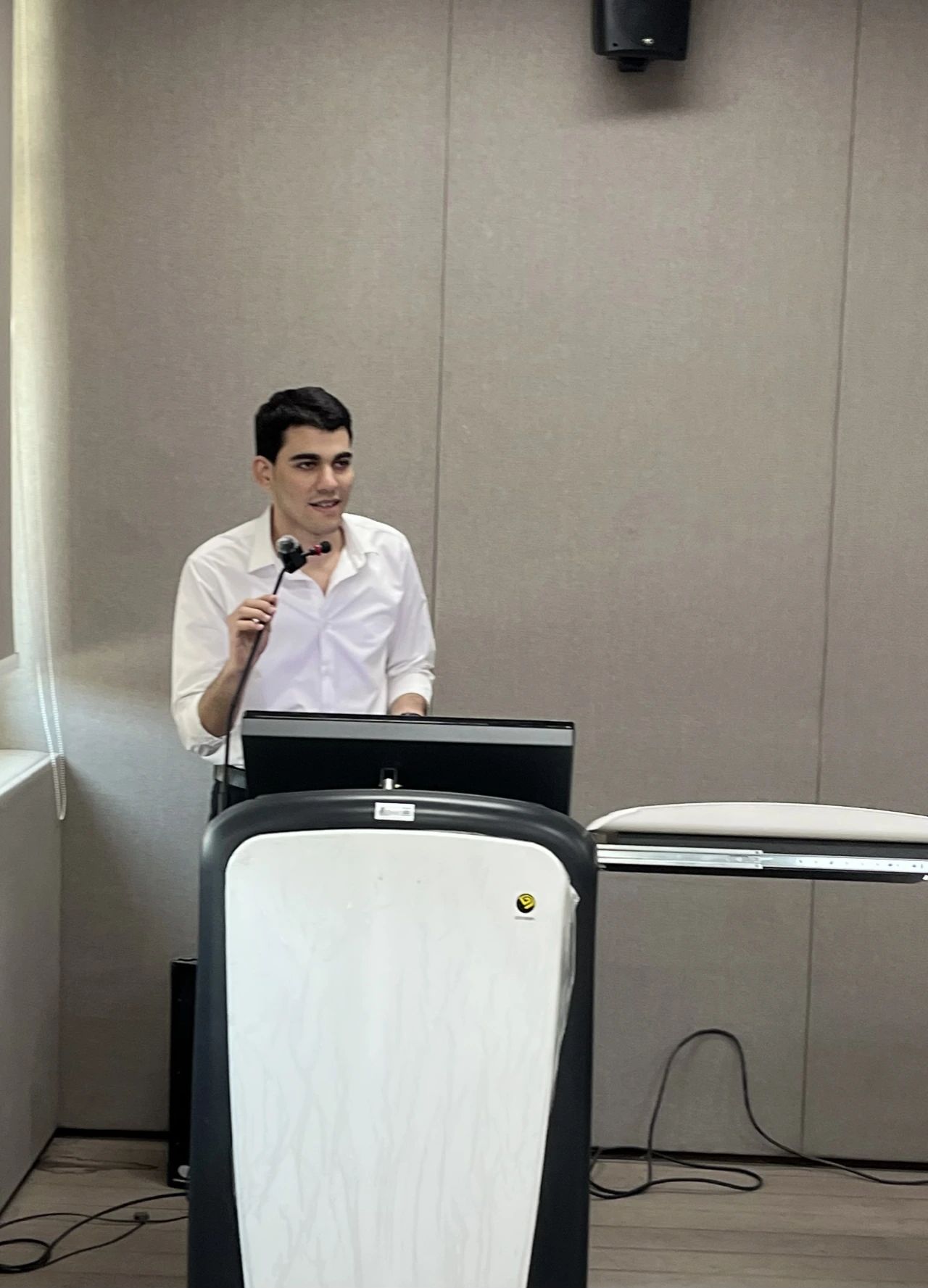 AOU Research Day 2026: Moaz speaking