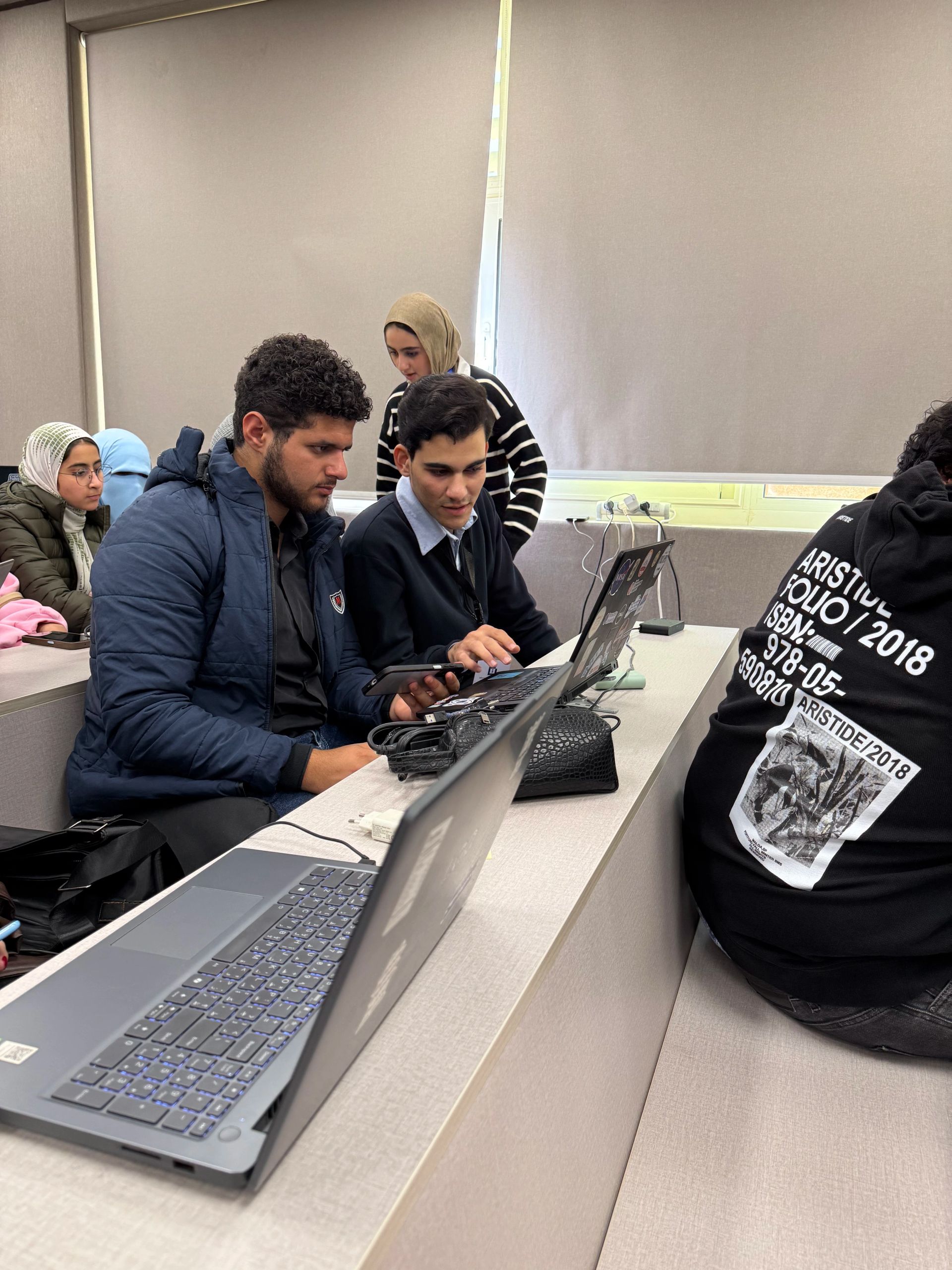 Introduction to Large Language Models: Moaz helping student
