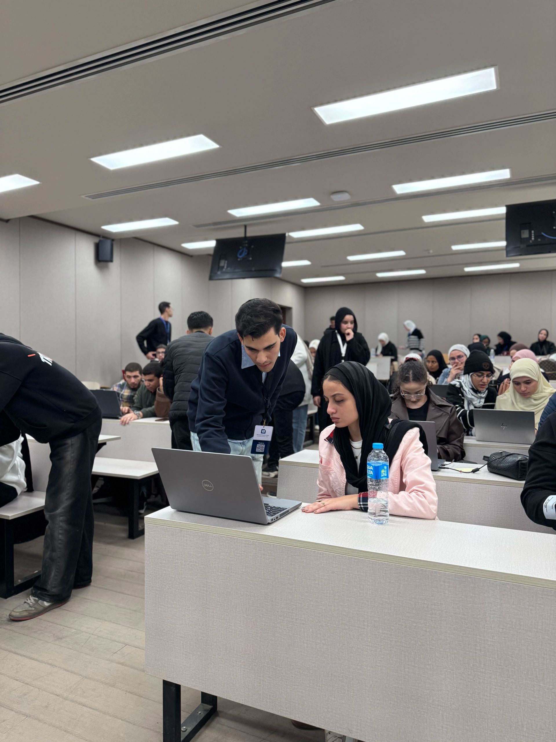 Introduction to Large Language Models: Moaz helping student