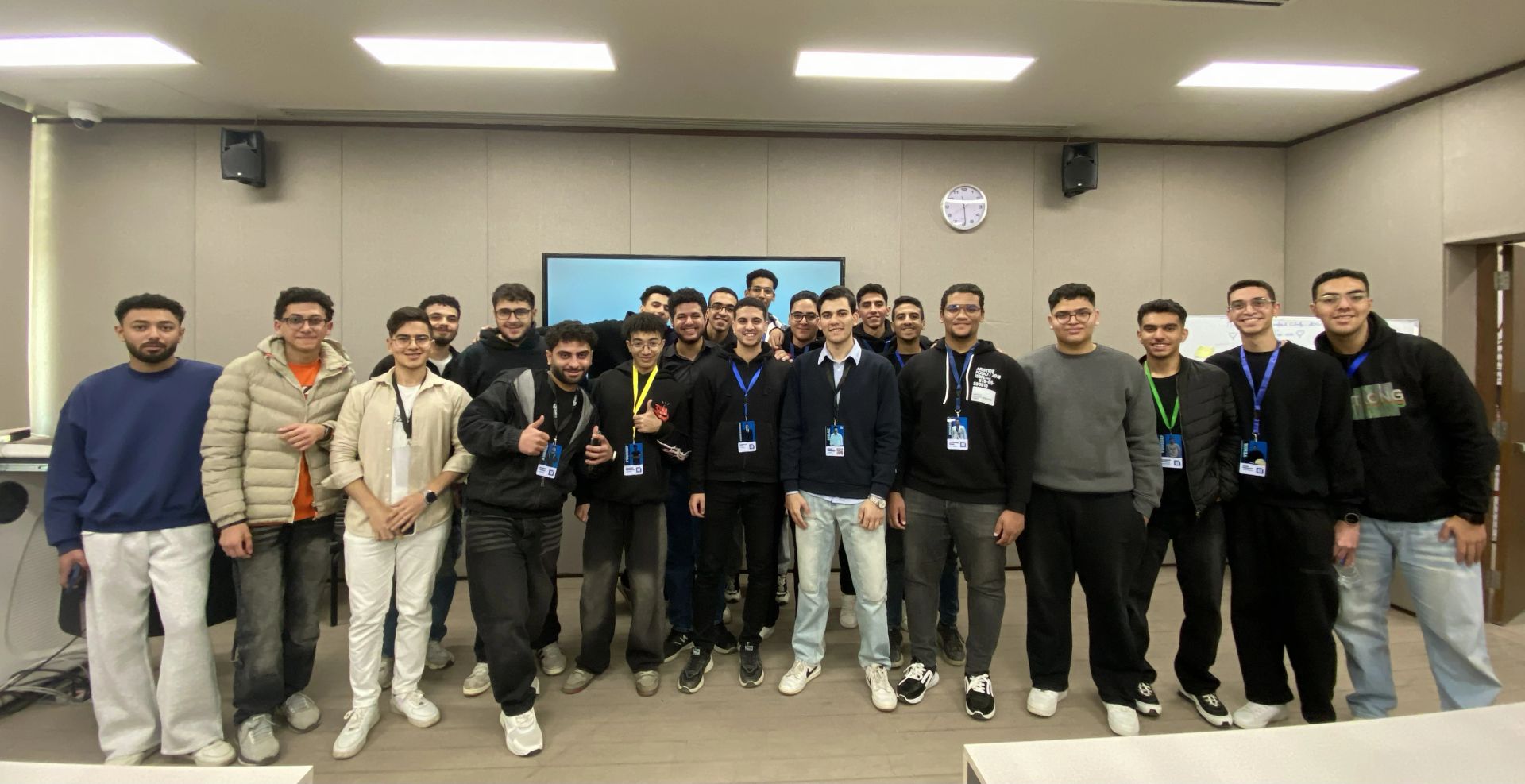 Introduction to Large Language Models: Team men photo