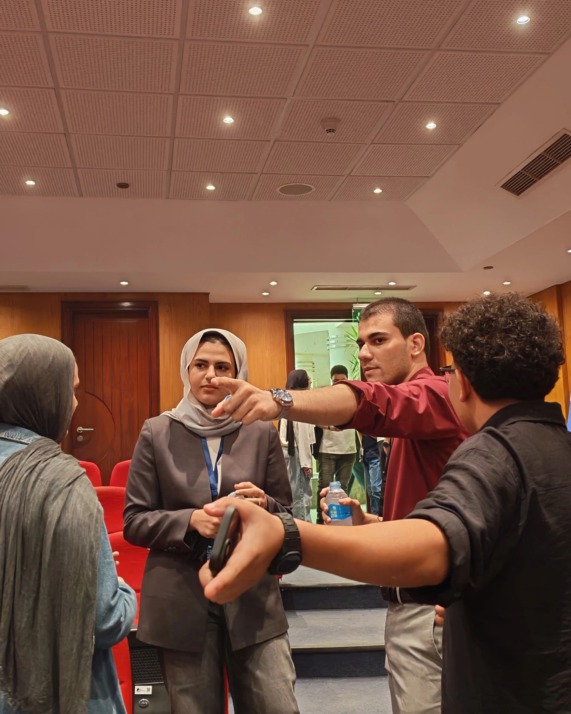 LLM Engineering Bootcamp: From Foundations to Deployment: Moaz along with 3 team members is pointing at something