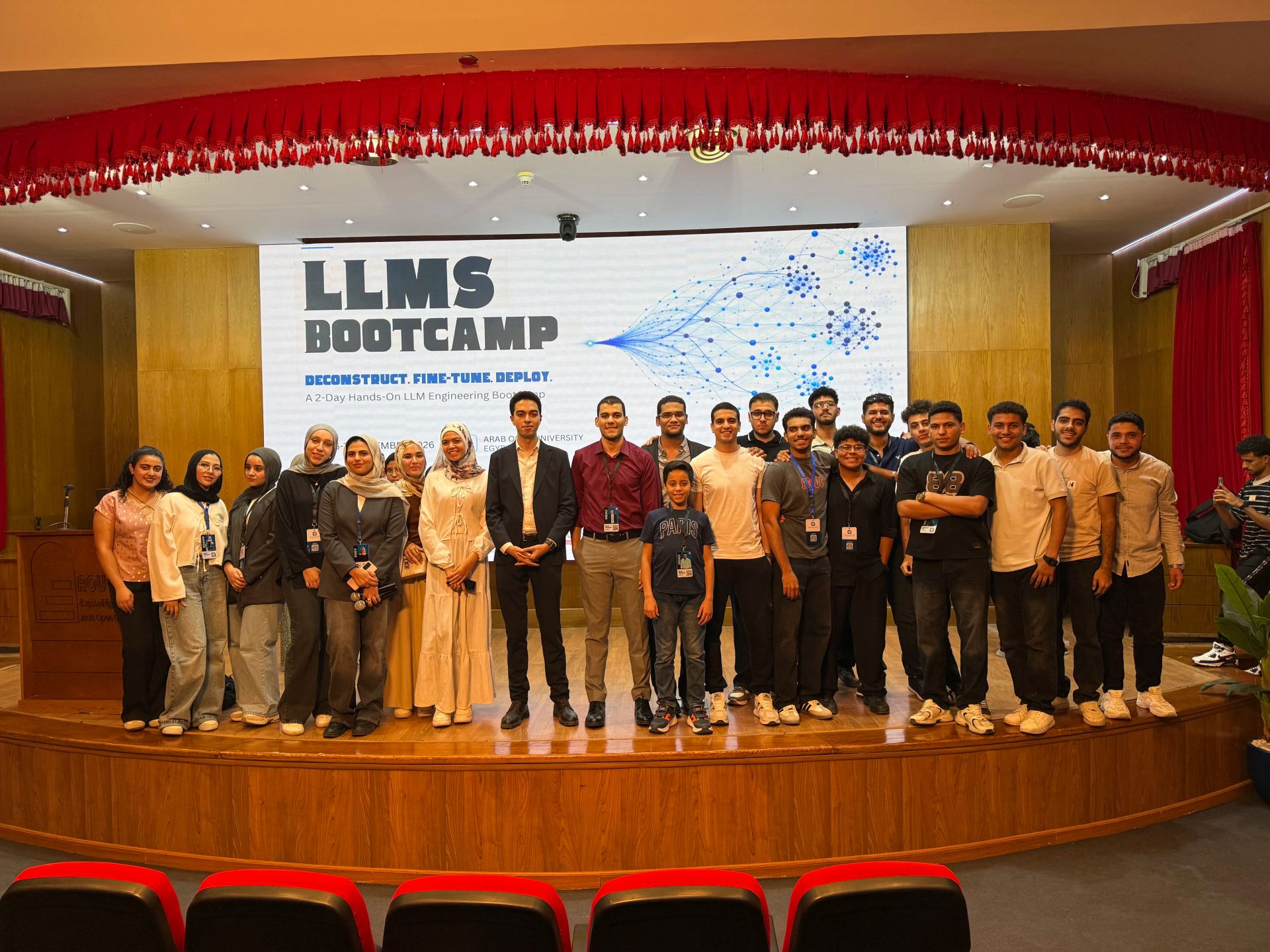 LLM Engineering Bootcamp: From Foundations to Deployment: Team photo
