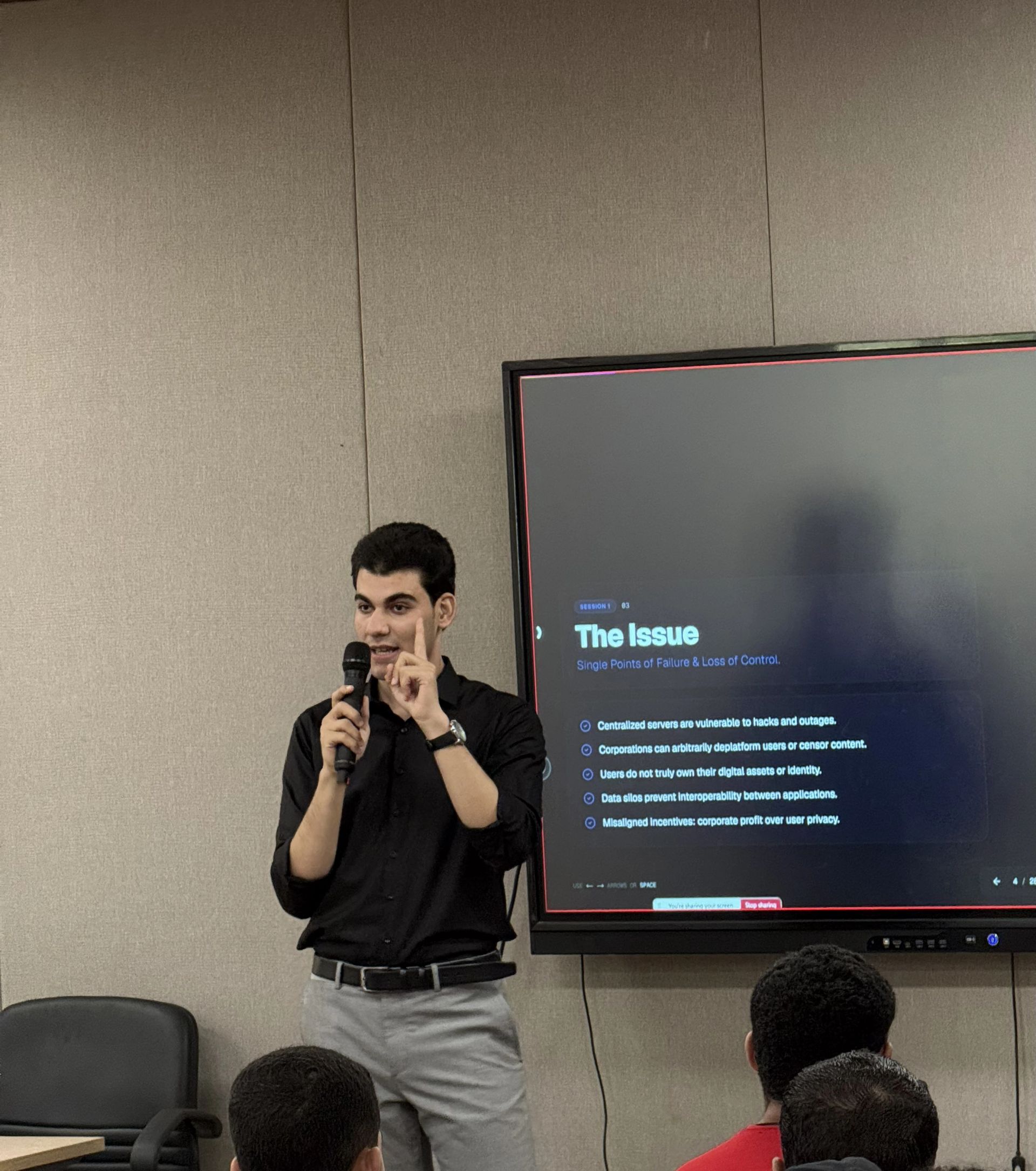 Intro to Web3 using Hedera Technology 2026: Moaz speaker