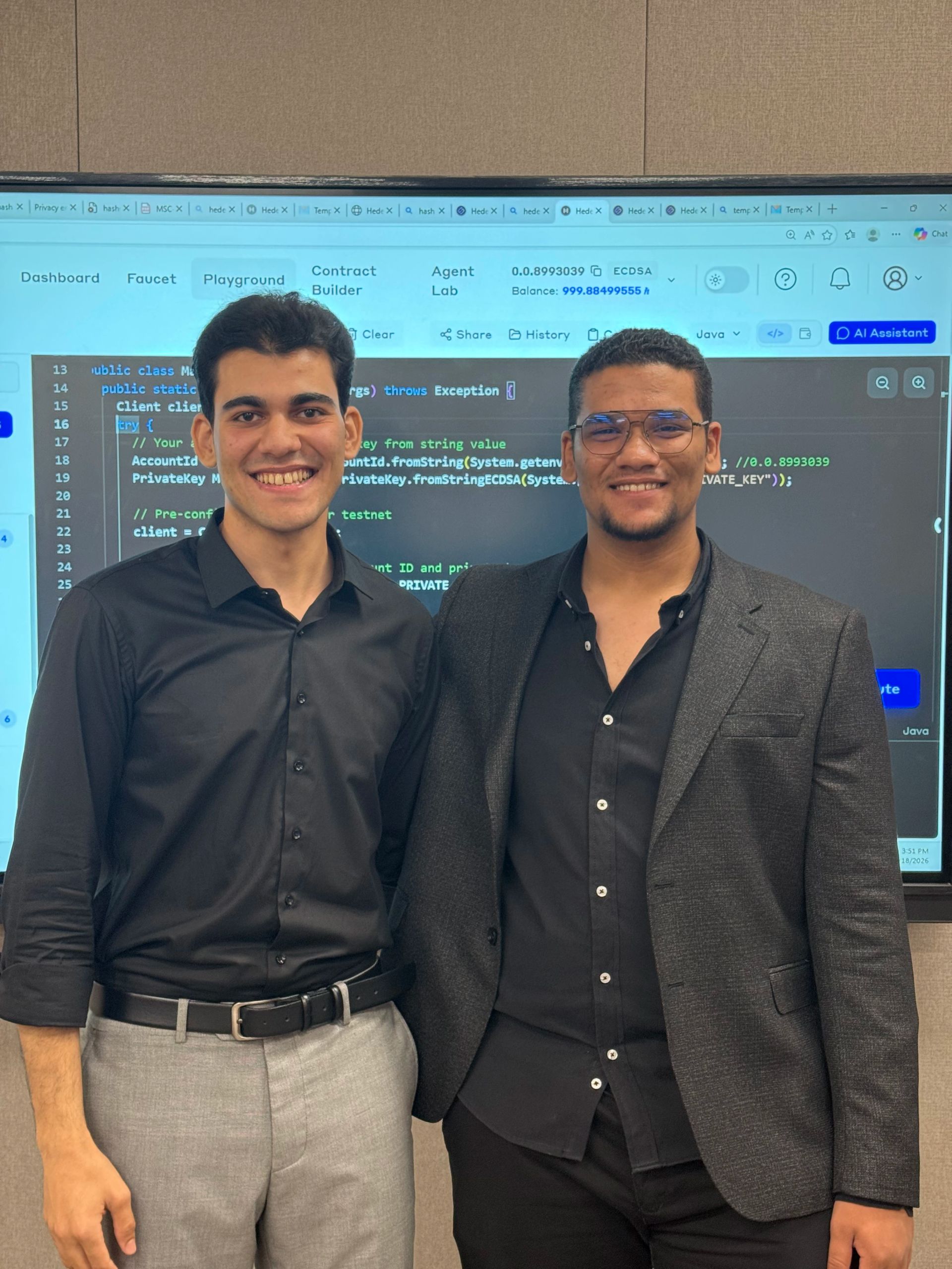 Intro to Web3 using Hedera Technology 2026: Moaz with Mohamed Ehab