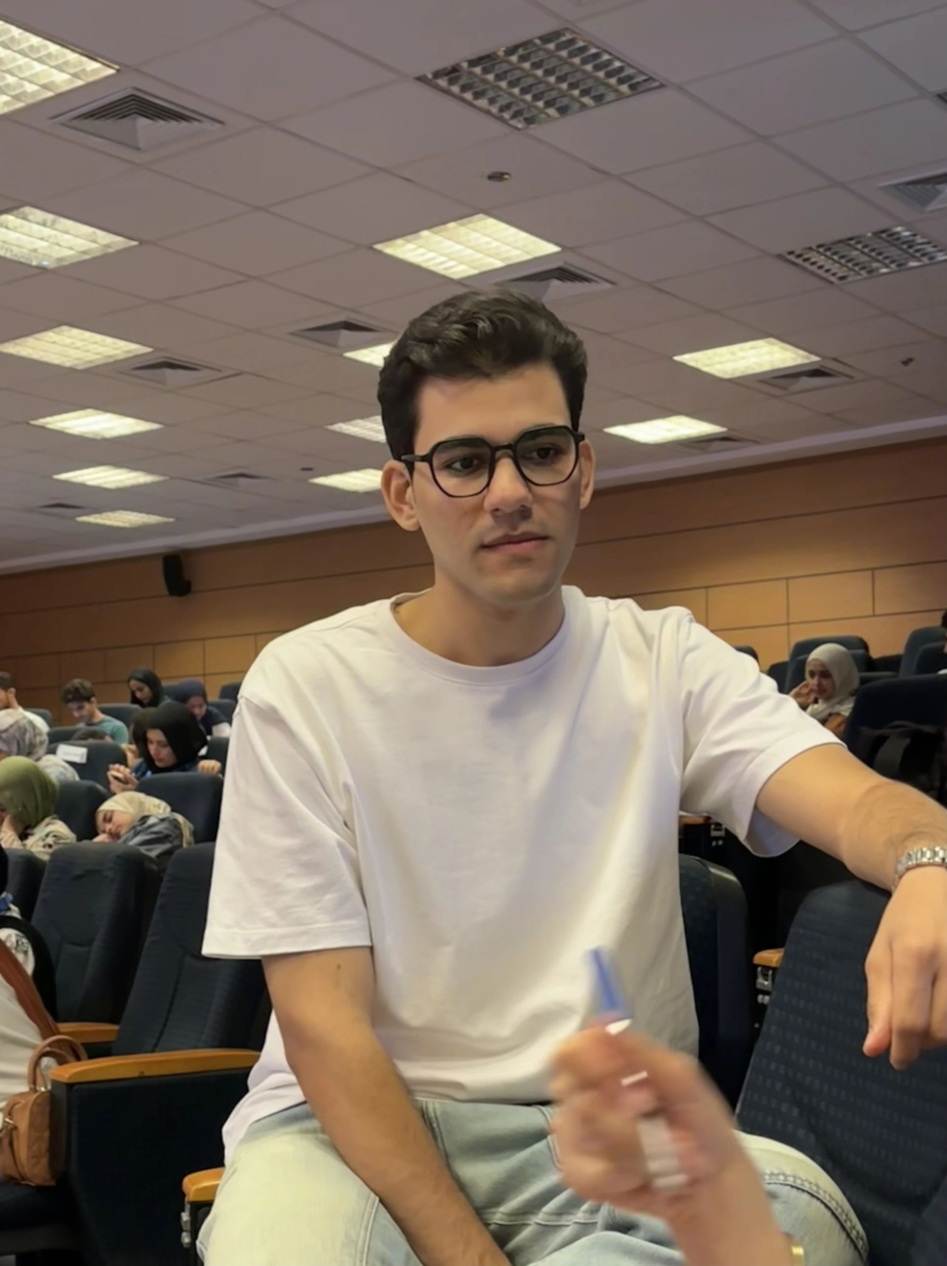 Moaz Eldegwy: Moaz with glasses